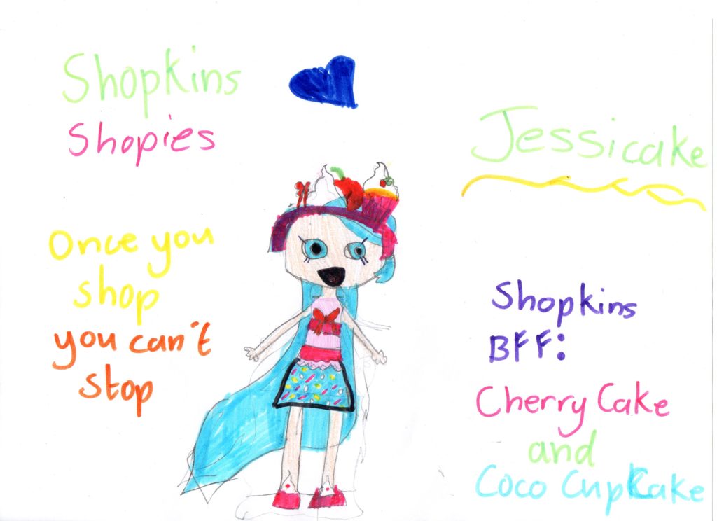 Shopkins Shoppies Drawing 