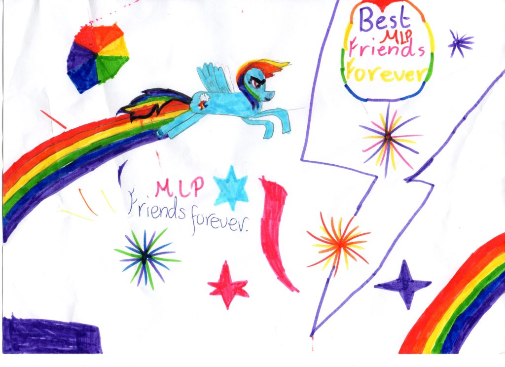 My Little Pony Rainbow Dash Drawing 